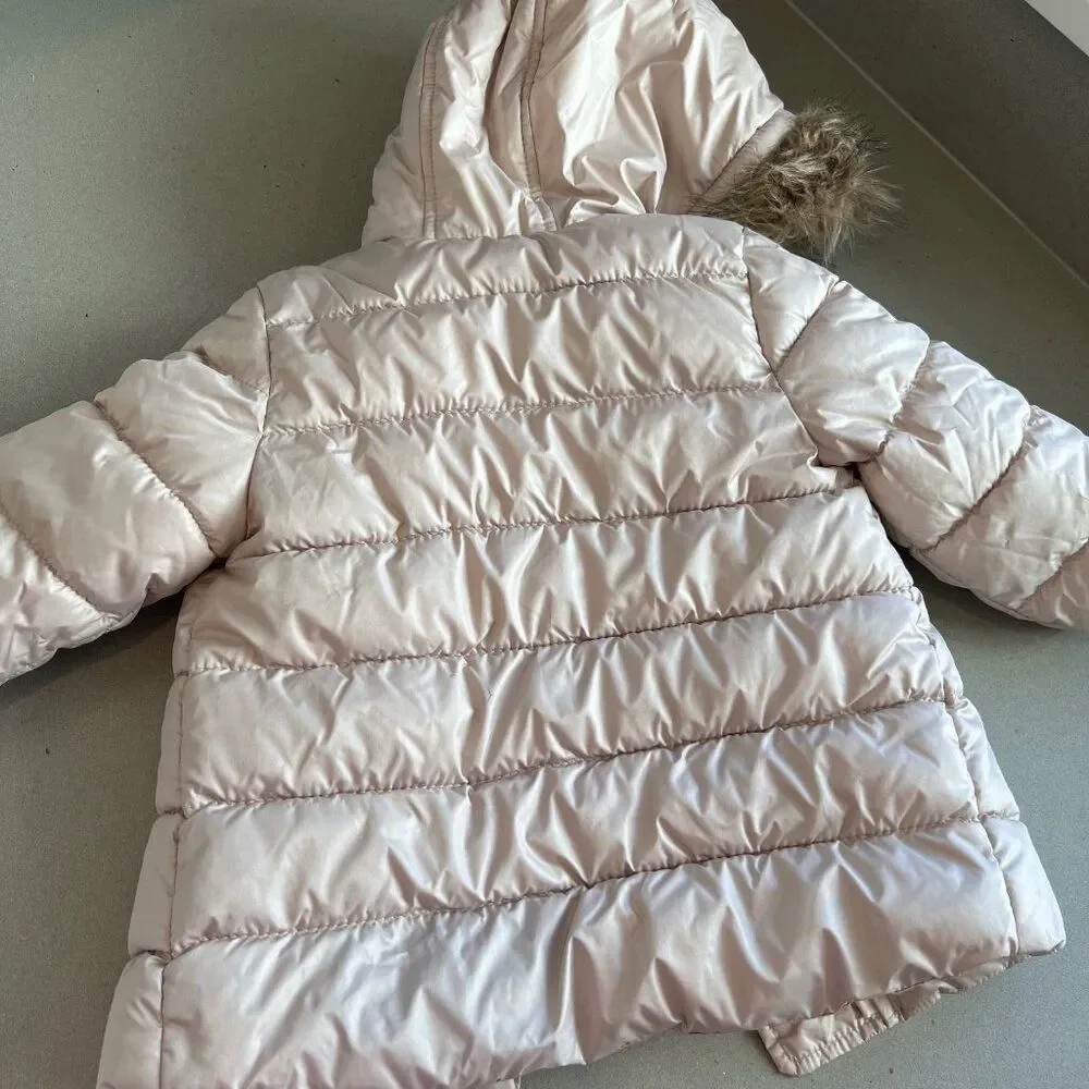 Old Navy Girls Size 18-24 months Frost-Free Winter Coats Long Puffer Jacket